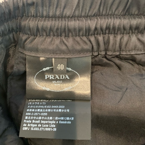 Prada Rubber Logo Track Pant - Picture 3 of 8